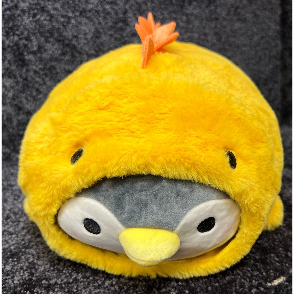 Takashoji 15" Penguin In Yellow Stegosaurus‎ Costume Kigurumi Plushy New NWT